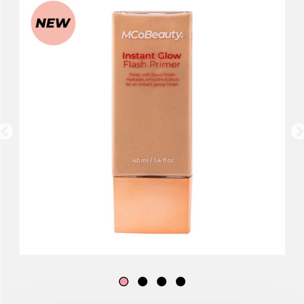 MCoBeauty instant glow flash primer